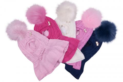 Шапка-шлем для дев.