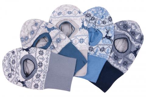 Шапка-шлем для мал.